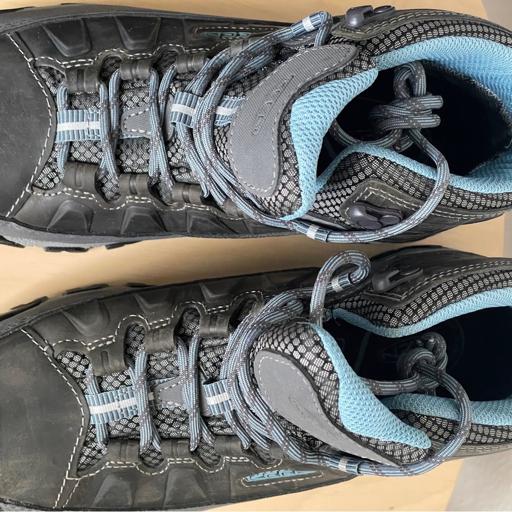 Keen Light Blue and Gray Footwear